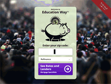 Tablet Screenshot of educationway.com